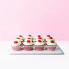 A Rosy Affair Cupcake (6-12 pcs)