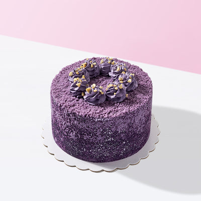 Ube Sans Rival Cake