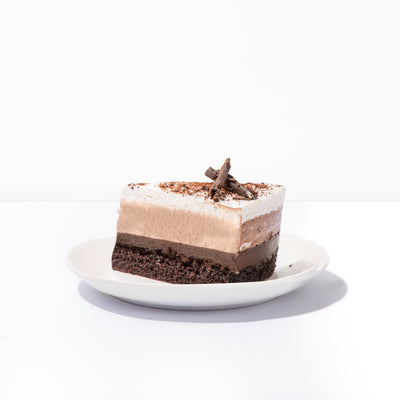 Triple Decker Chocolate Mousse Cake