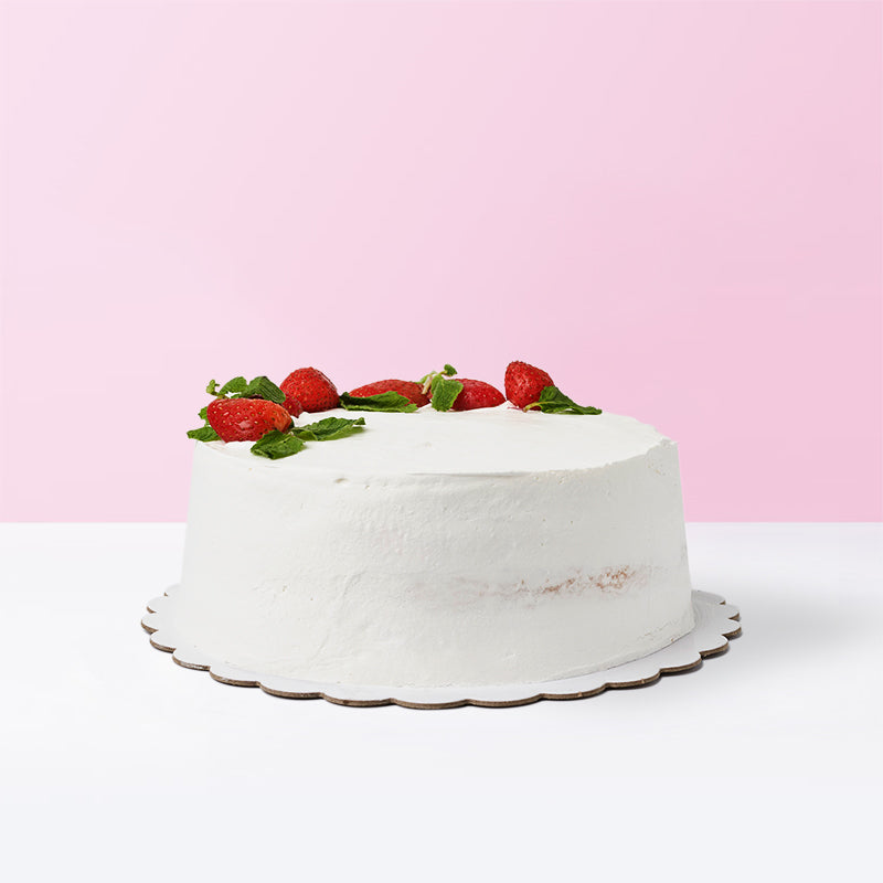 Fresh Strawberry Buttercake